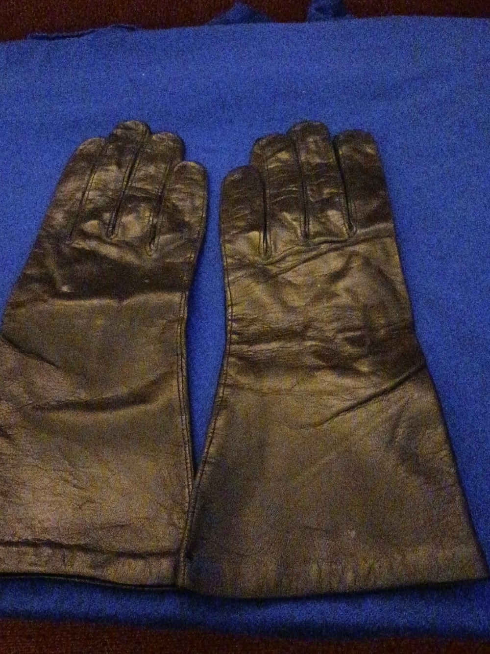 Classic Women'sBlack Leather Gloves